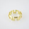 R703 RING - ANILLO - Plain - 14K Real Color