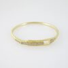 P382 Bangle - Pulsos - 14K Real Color - Zircon Stone - Image 2