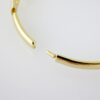 P383  Bangle - Pulsos - 14K Real Color - Zircon Stone - Image 3