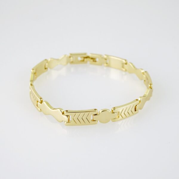 B1413 Bracelet - Pulseras - Plain - 14K Real Color