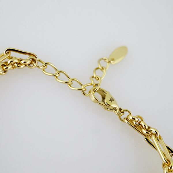 B1415 Bracelet - Pulseras - Zircon Stone - 14K Real Color