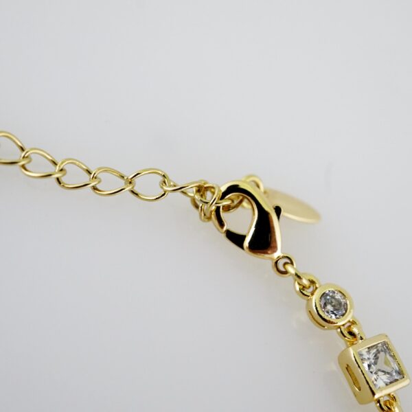 B1416 Bracelet - Pulseras - Zircon Stone - 14K Real Color