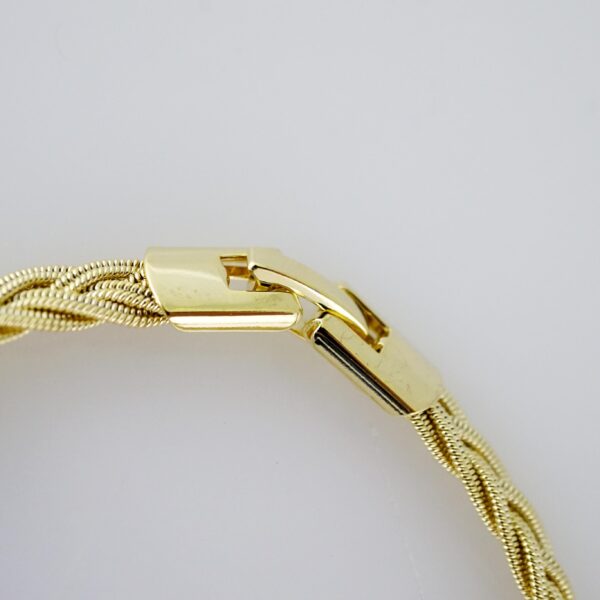 B1418 Bracelet - Pulseras - Plain - 14K Real Color