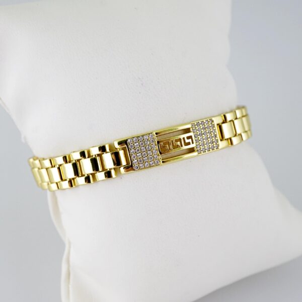 B1419 Bracelet - Pulseras - Zircon Stone - 14K Real Color