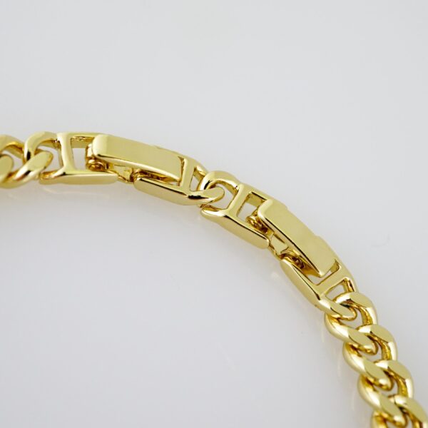 B1421 Bracelet - Pulseras - Zircon Stone - 14K Real Color - Image 3