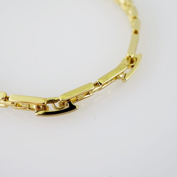 B1422 Bracelet - Pulseras - Zircon Stone - 14K Real Color