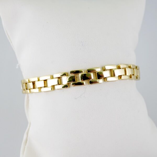 B1432 Bracelet - Pulseras - Plain - 14K Real Color