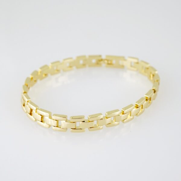 B1432 Bracelet - Pulseras - Plain - 14K Real Color - Image 2