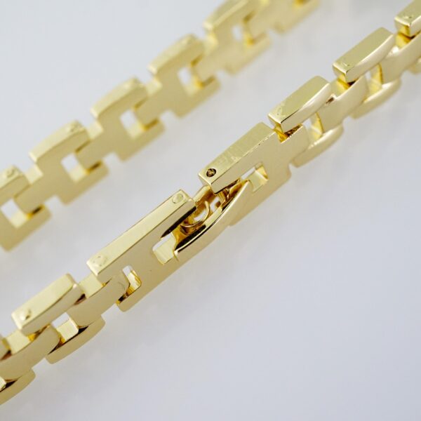 B1432 Bracelet - Pulseras - Plain - 14K Real Color - Image 3