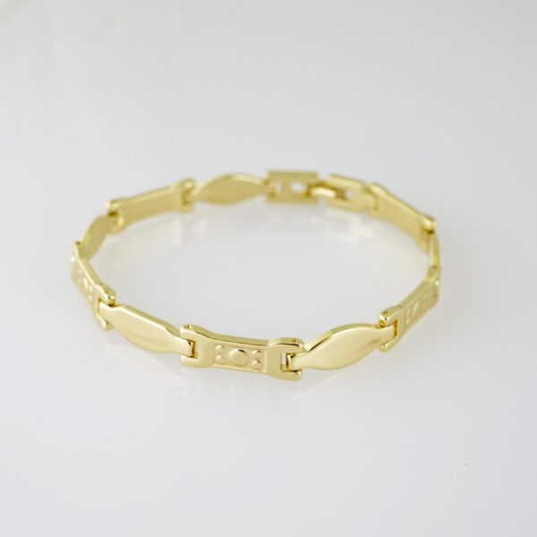 B1433 Bracelet - Pulseras - Plain - 14K Real Color - Image 2