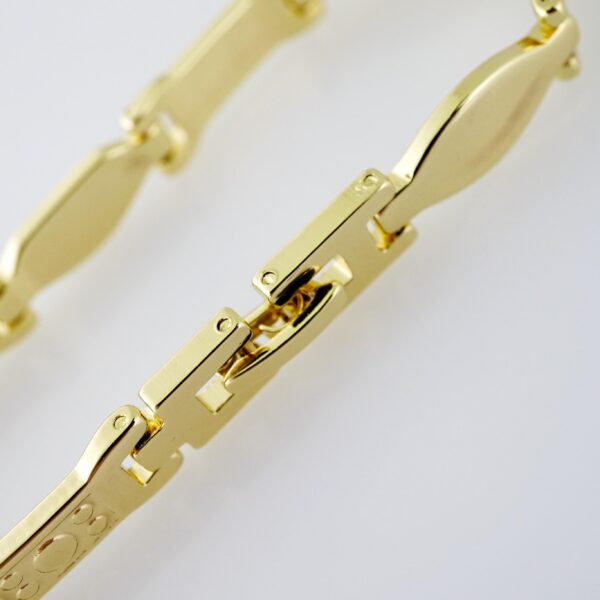 B1433 Bracelet - Pulseras - Plain - 14K Real Color - Image 3