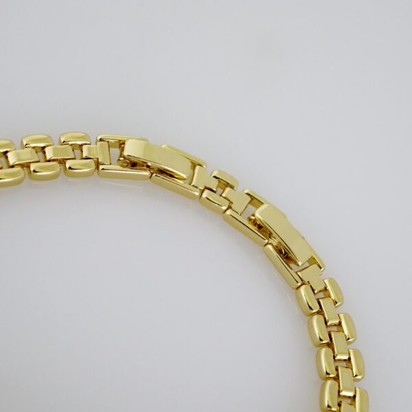 B1443 Bracelet - Pulseras - Zircon Stone - 14K Real Color