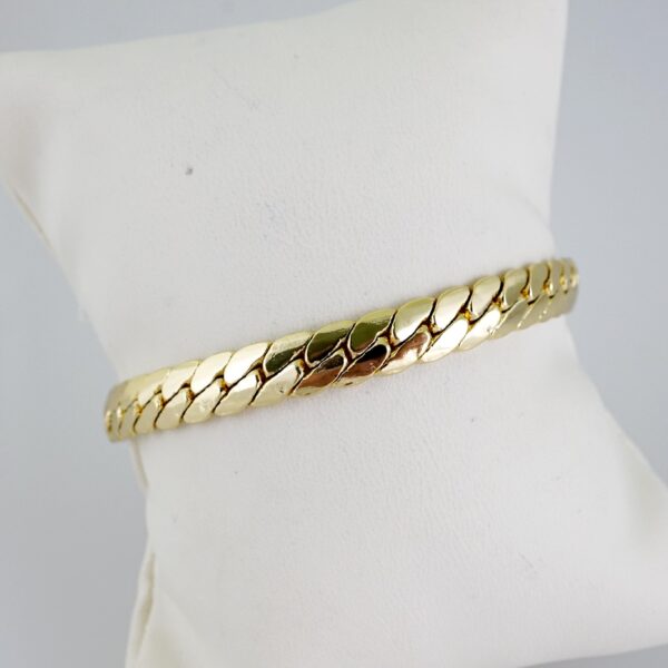 B1444 Bracelet - Pulseras - Plain - 14K Real Color