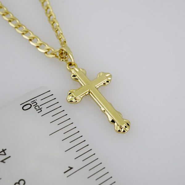 SET1549 Cadenas & Colgantes - Chain - Pendants - Plain - 14K Real Color - 3mmX60cm