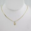 SET1553 Cadenas & Colgantes - Chain - Pendants -  14K Real Color - Zircon Stone - 2mmX50cm