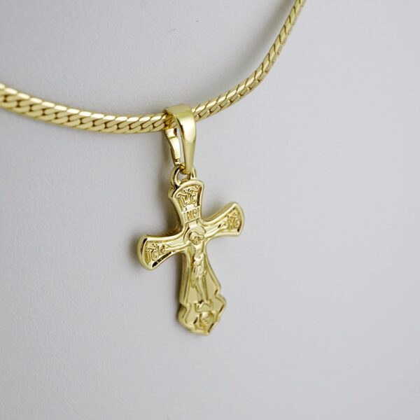 SET1554 Cadenas & Colgantes - Chain - Pendants - Plain - 14K Real Color - 3mmX50cm