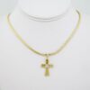 SET1559 Cadenas & Colgantes - Chain - Pendants -  14K Real Color - Zircon Stone - 3mmX50cm