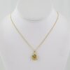 SET1560 Cadenas & Colgantes - Chain - Pendants - Plain - 14K Real Color - 2mmX60cm