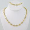 SET1579 Gargantilla - Choker - Bracelet - 14K Real Color - Zircon Stone