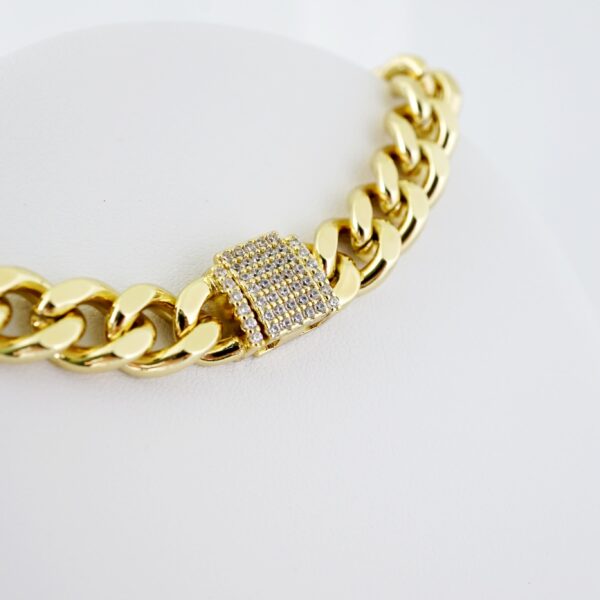 SET1580 Gargantilla - Choker - Bracelet - 14K Real Color - Zircon Stone