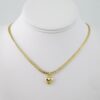SET1581 Gargantilla - Choker - 14K Real Color - Zircon Stone