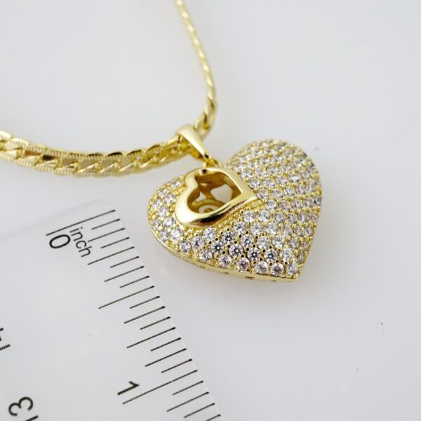 SET1582 Gargantilla - Choker - 14K Real Color - Zircon Stone
