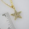 SET1586 Cadenas - Colgante -  Chain W - Pendants - 14K Real Color - Zircon Stone - 3mmX60cm - Image 3