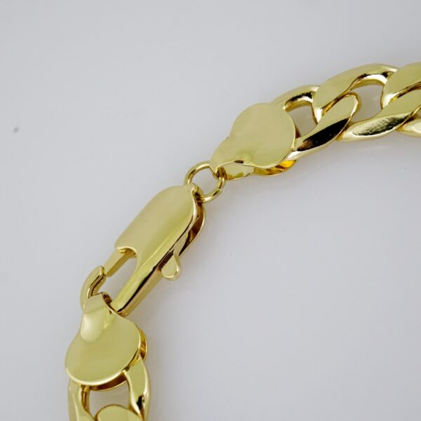 B1455 Bracelet - Pulseras - Plain - 14K Real Color