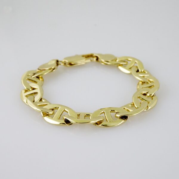 B1456 Bracelet - Pulseras - Plain - 14K Real Color