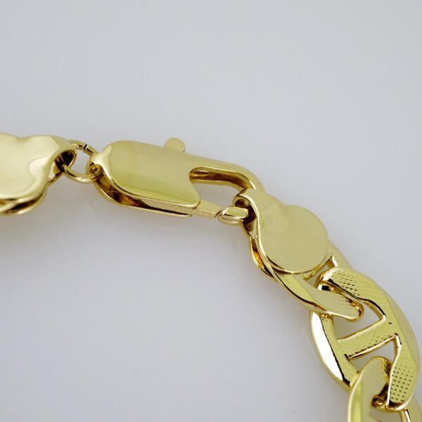 B1456 Bracelet - Pulseras - Plain - 14K Real Color
