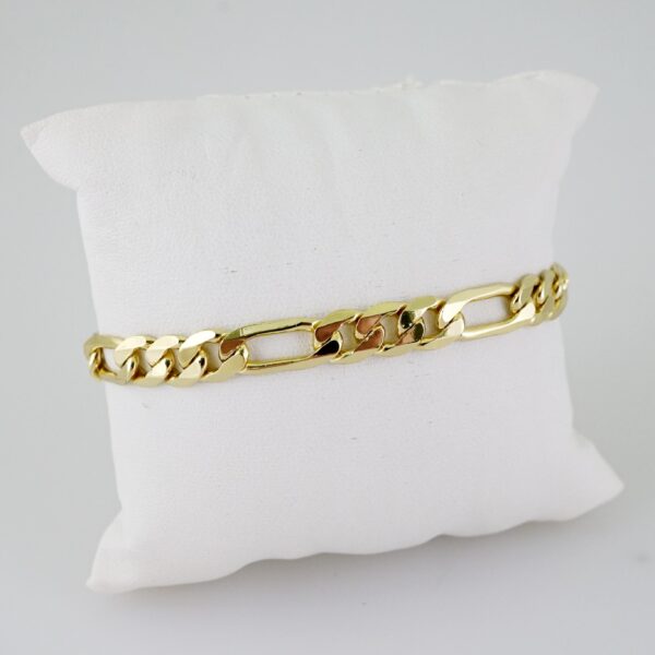 B1457 Bracelet - Pulseras - Plain - 14K Real Color