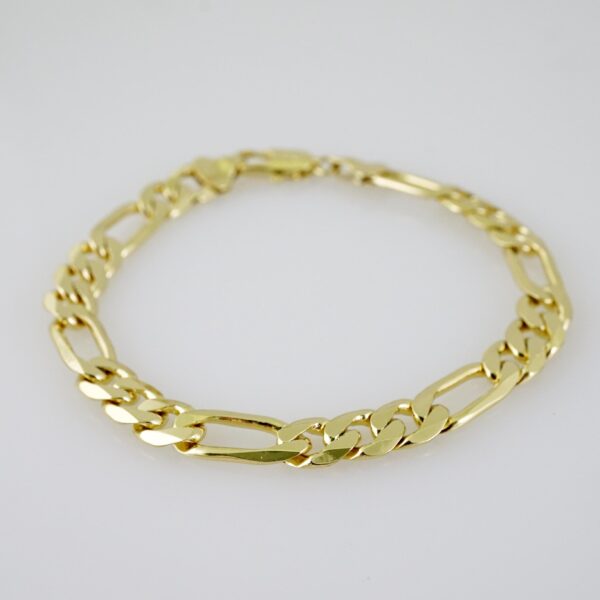 B1457 Bracelet - Pulseras - Plain - 14K Real Color