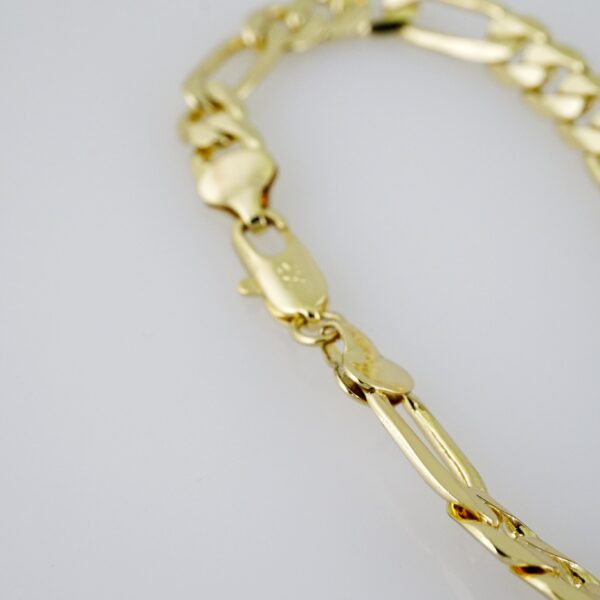 B1457 Bracelet - Pulseras - Plain - 14K Real Color