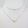 SET1588 Cadenas - Colgante -  Chain W - Pendants - 14K Real Color - Zircon Stone - 2mmX45cm