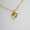 SET1590 Cadenas - Colgante -  Chain W - Pendants - 14K Real Color - Zircon Stone - 2mmX45cm - Image 2
