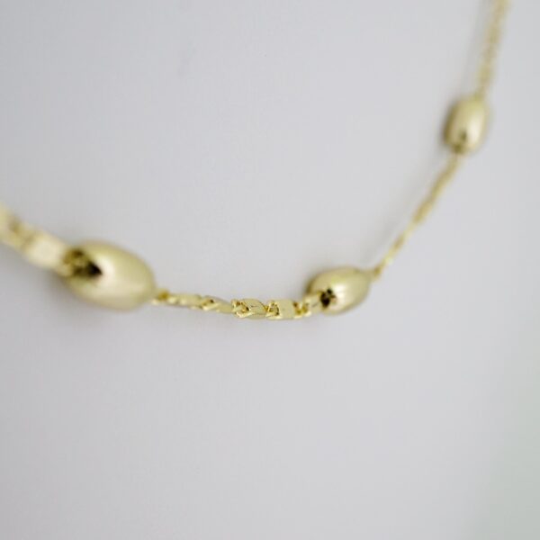 SET1591 Cadenas & Colgantes - Chain - Pendants - Plain - 14K Real Color - 2mmX45cm