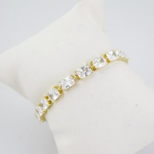 B1462 Bracelet - Pulseras - Zircon Stone - 14K Real Color