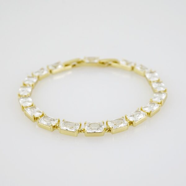 B1462 Bracelet - Pulseras - Zircon Stone - 14K Real Color - Image 2