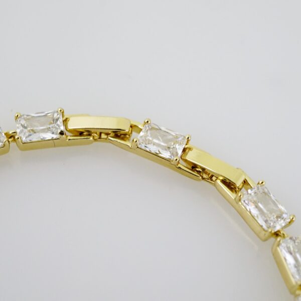 B1462 Bracelet - Pulseras - Zircon Stone - 14K Real Color - Image 3