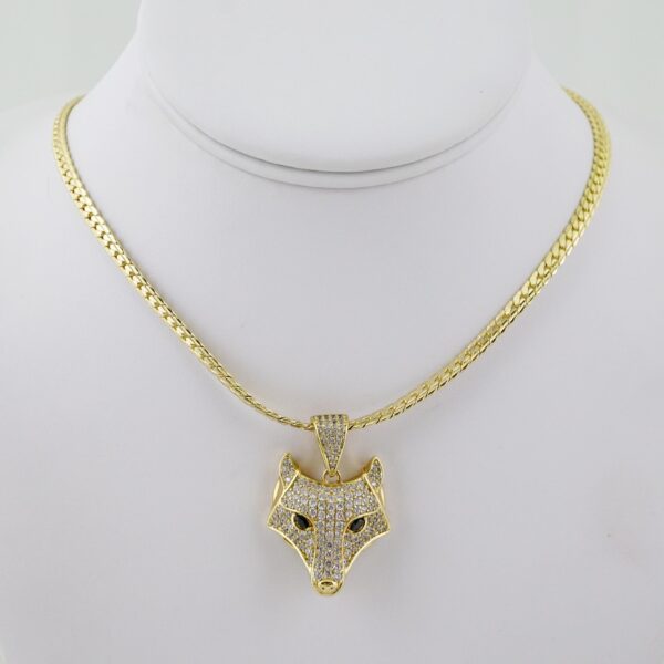 SET1608 Gargantilla - Choker - Zircon Stone - 14K Real Color
