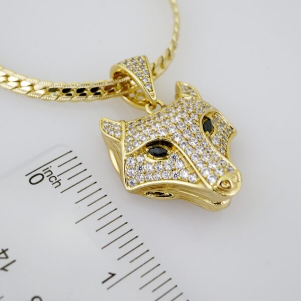 SET1608 Gargantilla - Choker - Zircon Stone - 14K Real Color - Image 3