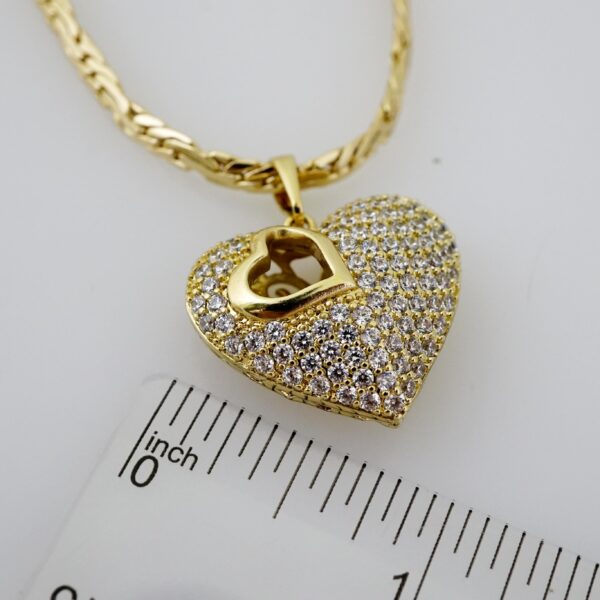 SET1609 Gargantilla - Choker - Zircon Stone - 14K Real Color - Image 3