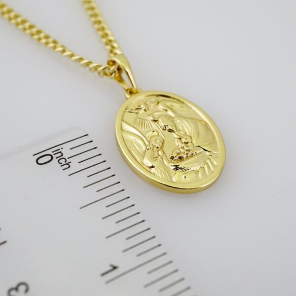 SET1614 Cadenas & Colgantes - Chain - Pendants - Plain - 14K Real Color - 3mmX60cm - Image 3