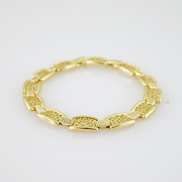 B1465 Bracelet - Pulseras - Zircon Stone - 14K Real Color - Image 2