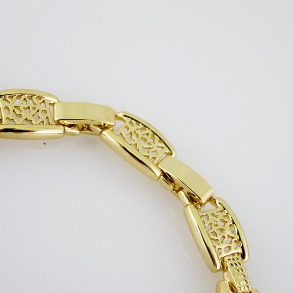 B1465 Bracelet - Pulseras - Zircon Stone - 14K Real Color - Image 3