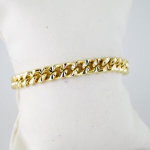 B1466 Bracelet - Pulseras - Plain - 14K Real Color