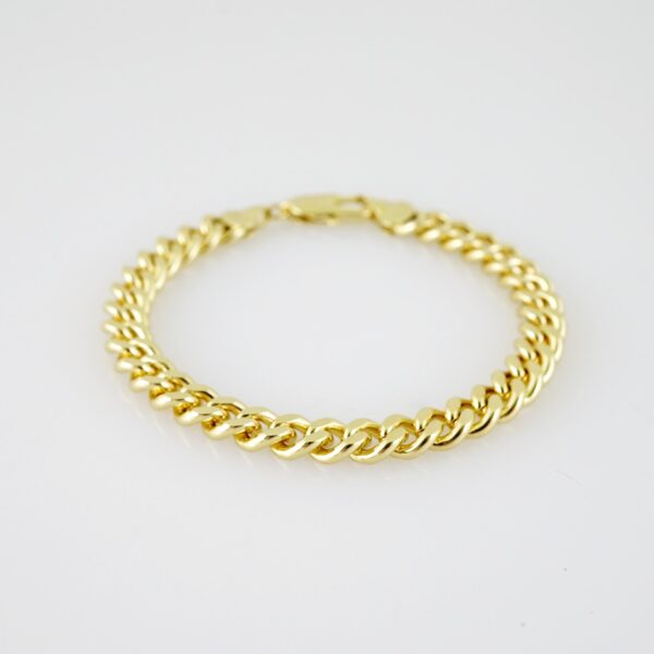 B1466 Bracelet - Pulseras - Plain - 14K Real Color - Image 2