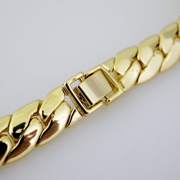 SET1616 Gargantilla - Choker - Plain - 14K Real Color - 50cm - Image 3