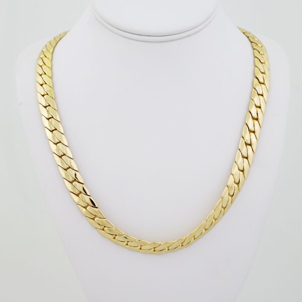 SET1617 Gargantilla - Choker - Plain -  14K Real Color - 60cm