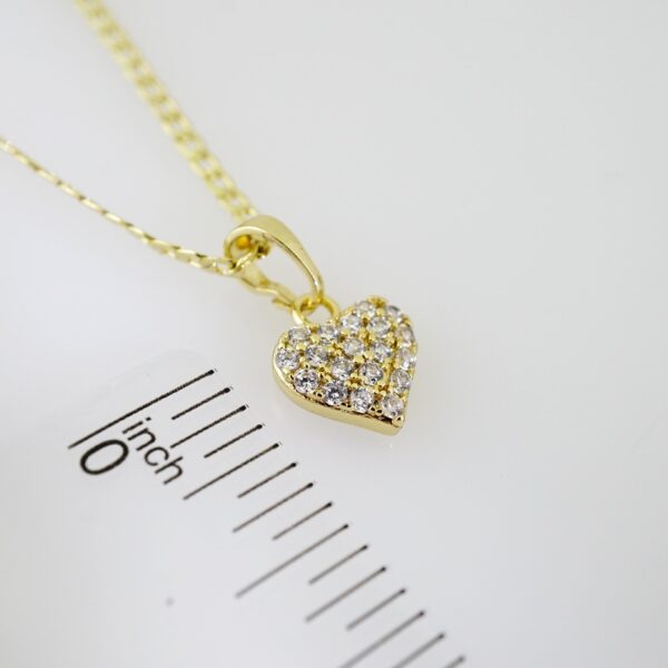 SET1623 Cadenas & Colgantes - Chain - Pendants - Zircon Stone - 14K Real Color - 2mmX50cm - Image 3